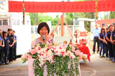 中市龍峰國小老舊校舍重建動土 林副市長:提供學子更安全的就學環境