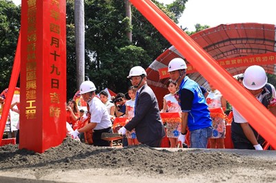 花博后里馬場森林園區動工 林市長:把最好的軟硬體呈現給世界