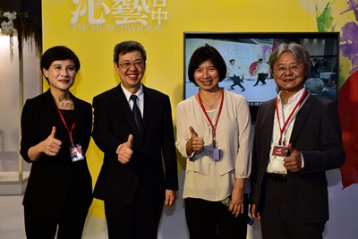 花結合工藝文創超吸睛 文博會台中館驚艷登場