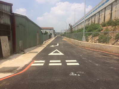 中清路國道一號東側便道開通 縮減半小時車程