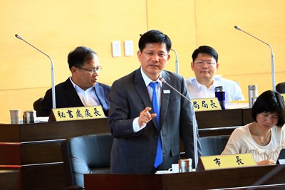 中市議員質詢公投統獨 林市長:台灣已是民主國家 應推國家正常化行動