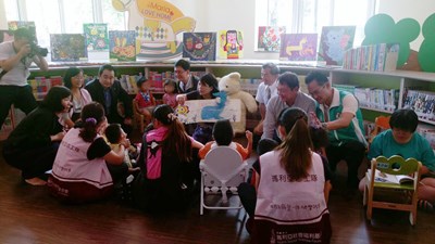 岱宇國際基金會回饋社會 捐助全新打造愛心家園閱覽室啟用