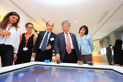 張副市長參訪法國電力公司子集團 借鏡能源再生打造水湳智慧城