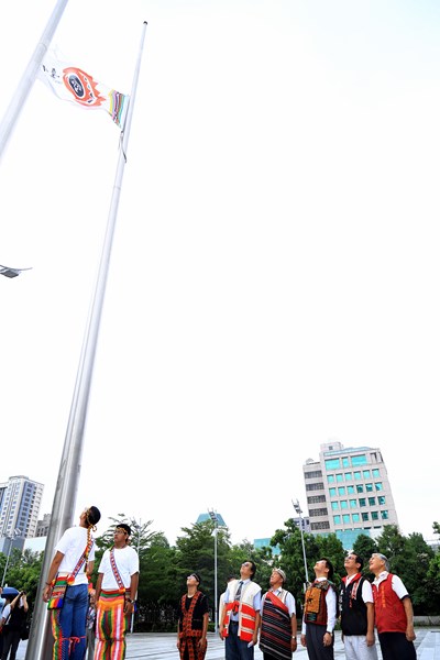 中市首創升原住民族旗 林市長期許城市因族群多元共榮