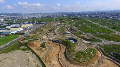 全國首創新型態都會公園 水湳智慧城中央公園今年底完工