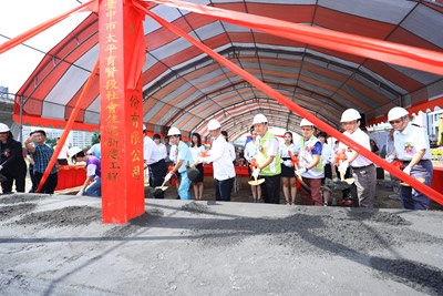 太平育賢段社會住宅動土 林副市長肯定建築「鄰里共享」概念