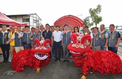 中科西向聯外道路完工 林市長:邁開花博第一哩路