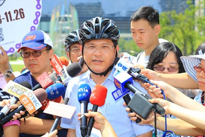 賴揆接任 林市長:期待新人新氣象 讓台灣發展更好