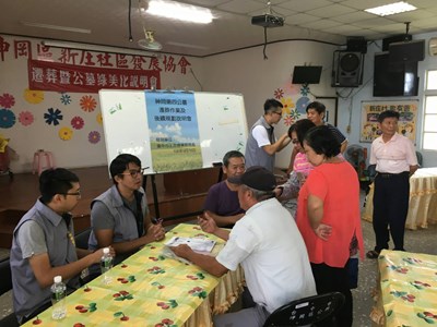 神岡區第四公墓遷葬 公墓將蛻變重生成公園使用