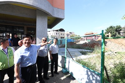 神岡社口國小西棟大樓新建工程 林市長允補助設計監造費並爭取工程費