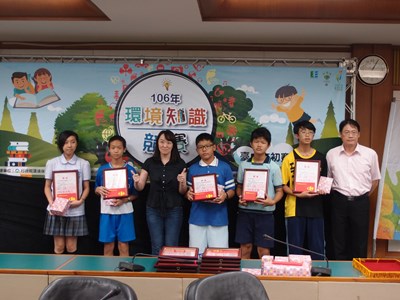 中市環境知識達人初賽成績出爐 11月18日挑戰全國總決賽