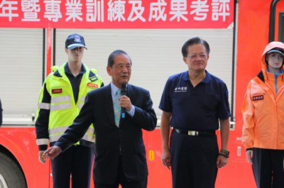 中市消防局義消訓練成果考評 林副市長慰勉表揚(1)