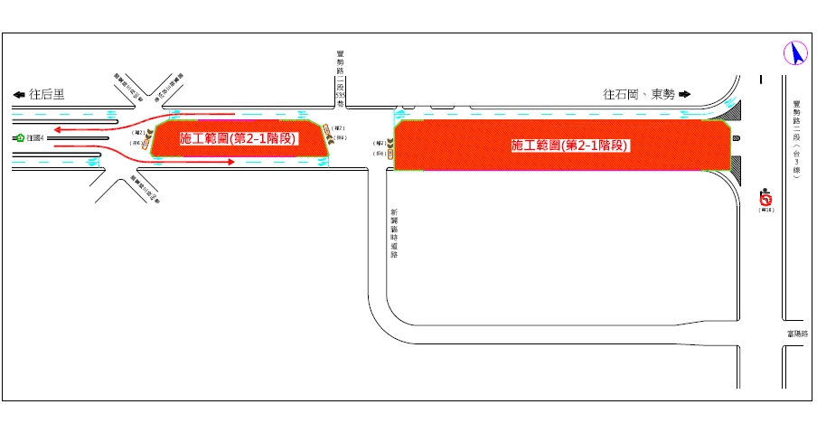 臺中市政府全球資訊網 市政新聞 中市府協商國4豐原潭子段二階工程分階段施工降低東勢石岡交通衝擊