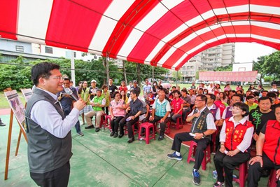 林市長宣布文小66用地新設國小及非營利幼兒園好消息