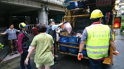 中市8月24日暫停垃圾收運