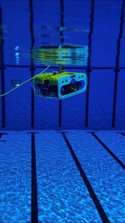 ROV水下運作情況