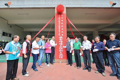 防局第五救護大隊暨大甲分隊廳舍增建動土_181016_0009