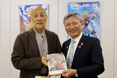 中市府拜會日本動畫協會 交流台日動畫產業分享影展經驗