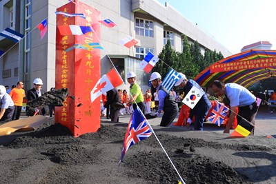 外埔國中老舊校舍拆除重建動土