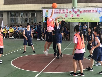 中市班際籃球賽決賽 20隊伍齊聚較勁(5)