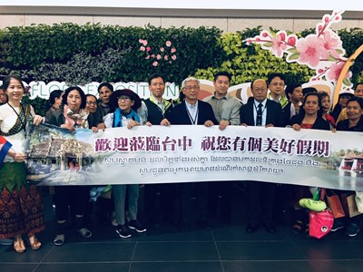 台中國際機場再添海外航班 金邊定期航班今首航