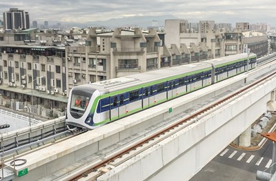 台中捷運綠線自動駕駛電聯車photo(台中市交通局提供)