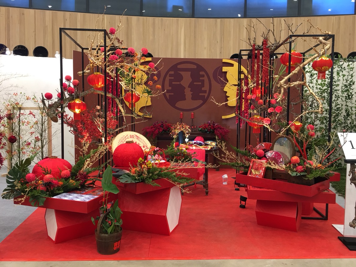 臺中市政府全球資訊網 市政新聞 花舞館短期室內花卉競賽頒獎婚禮會場佈置大賽浪漫登場