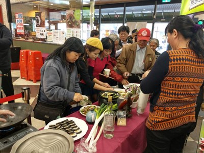 中市梧棲野生純正烏魚鬆及豐原大蔥行銷活動