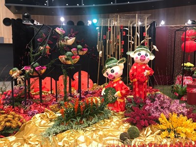 年節花卉設計大賽參展作
