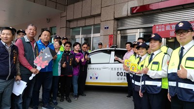 中市府補助沙鹿鹿寮及興安里購新巡邏車 強化地方巡守能量