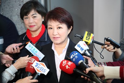 盧市長受訪照。