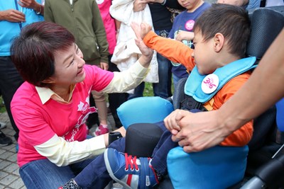 盧市長出席336愛奇兒日活動 以行動支持身心障礙家庭走入社會