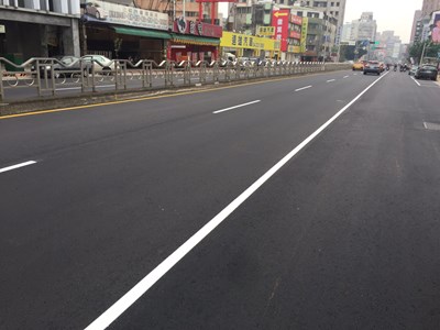 三民路及育才北路路平完工