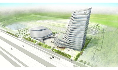 巨大機械研發大樓模擬圖,由巨大機械提供