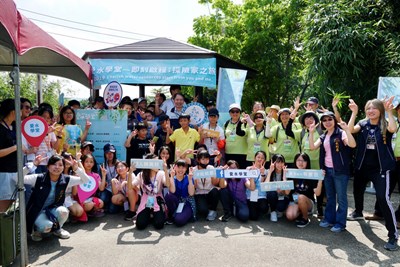 中市府「愛水學堂」首航 邀學生來場尋寶之旅