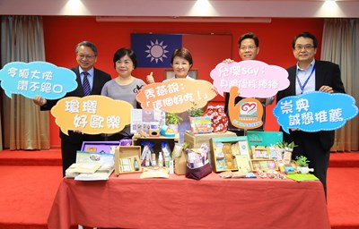 端午送禮最佳選擇 盧市長用行動代言 促銷身障團體伴手禮
