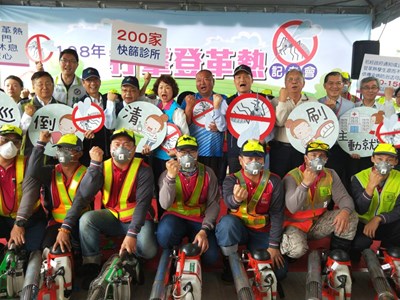 中市府宣導登革熱防治 呼籲落實「巡倒清刷」