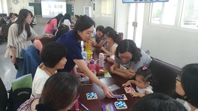 中市舉辦桌遊研習 讓幼兒從遊戲中學習