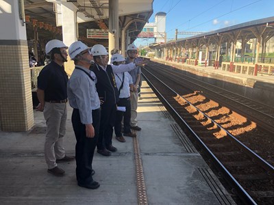 大甲火車站人行跨越橋工程終止契約 中市府另案發包強化安全