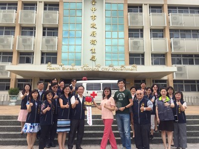 經綸實業有限公司捐贈救護車 中市衛生局感謝造福社會