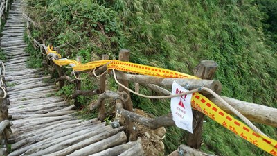 大坑1、3號步道崩塌暫封閉 中市府分批修復呼籲勿擅闖
