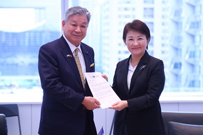 日本鳥取縣議長拜會盧市長拓深兩地交流 台中-鳥取直飛航班9/4開航