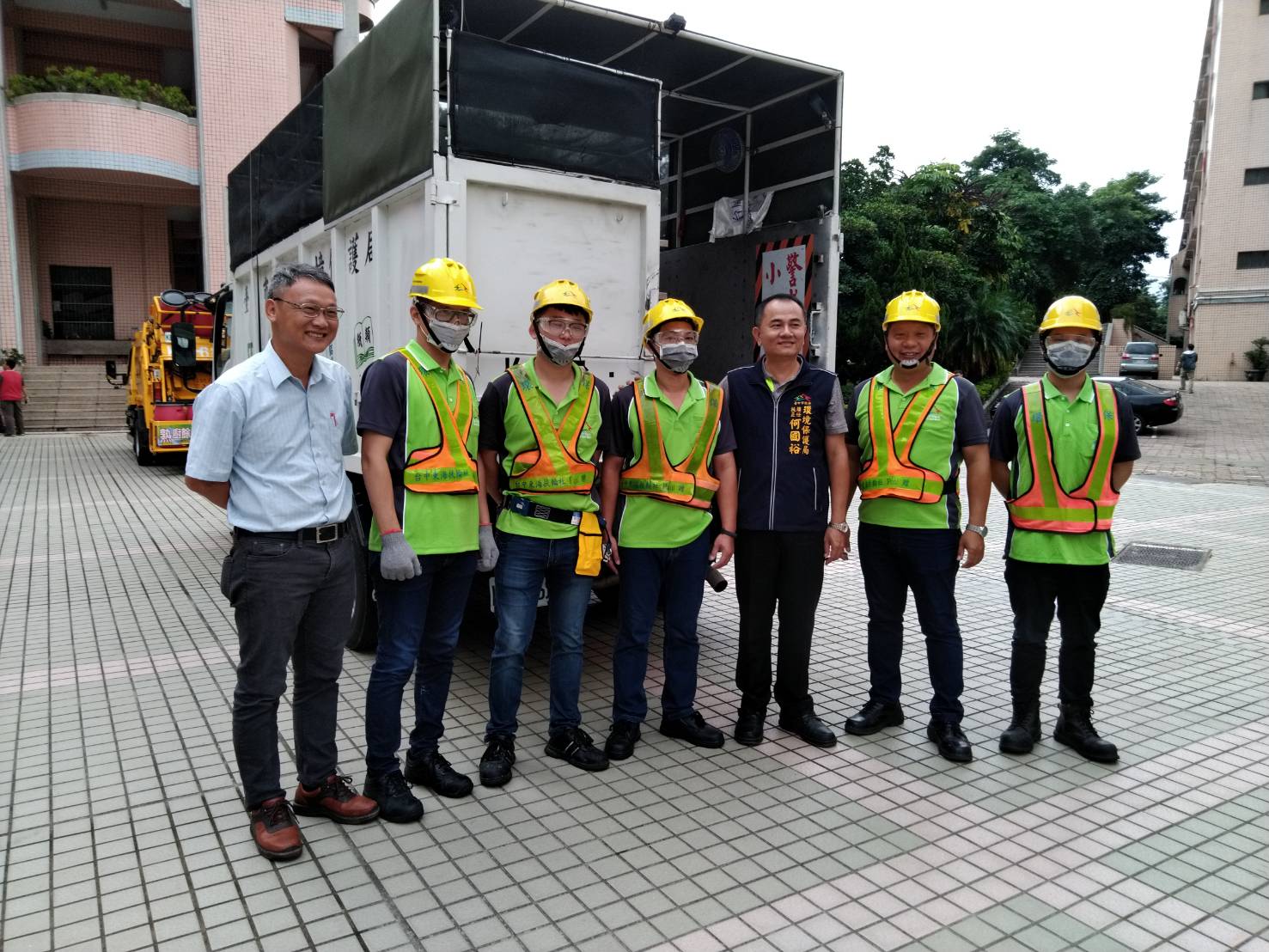 臺中市政府全球資訊網 市政新聞 強化清潔隊職安中市環保局教育訓練登場