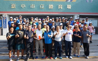 卯足全力加緊練習! 市府為全運會台中代表隊加油