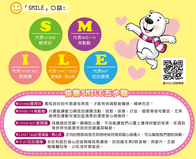 快樂SMILE熊好一起來宣導單
