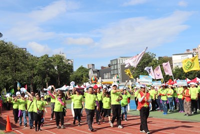 107年勞資運動會開幕式