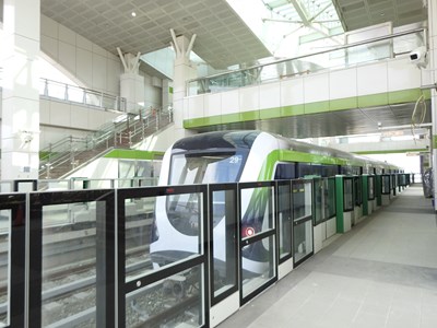 台中市政府積極推動軌道建設 捷運綠線將於2020年通車營運