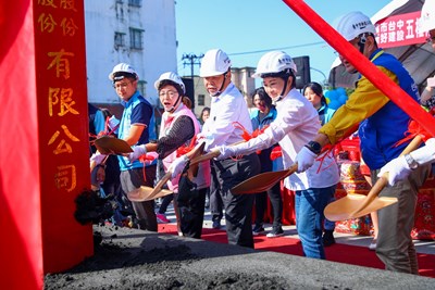 五權南一路(美村南路至南和一街)開闢工程動土