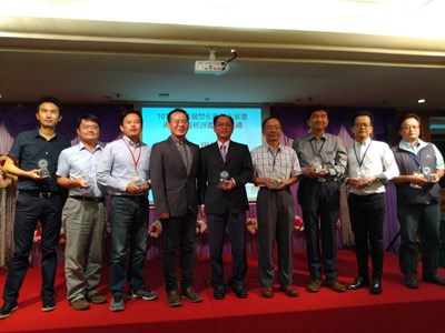 107年度垃圾焚化廠焚化底渣再利用查核評鑑,環保局獲頒「甲等獎」
