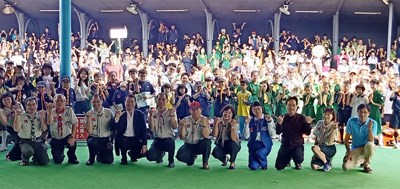 幼童軍聯團活動登場 800多名童軍開心與會